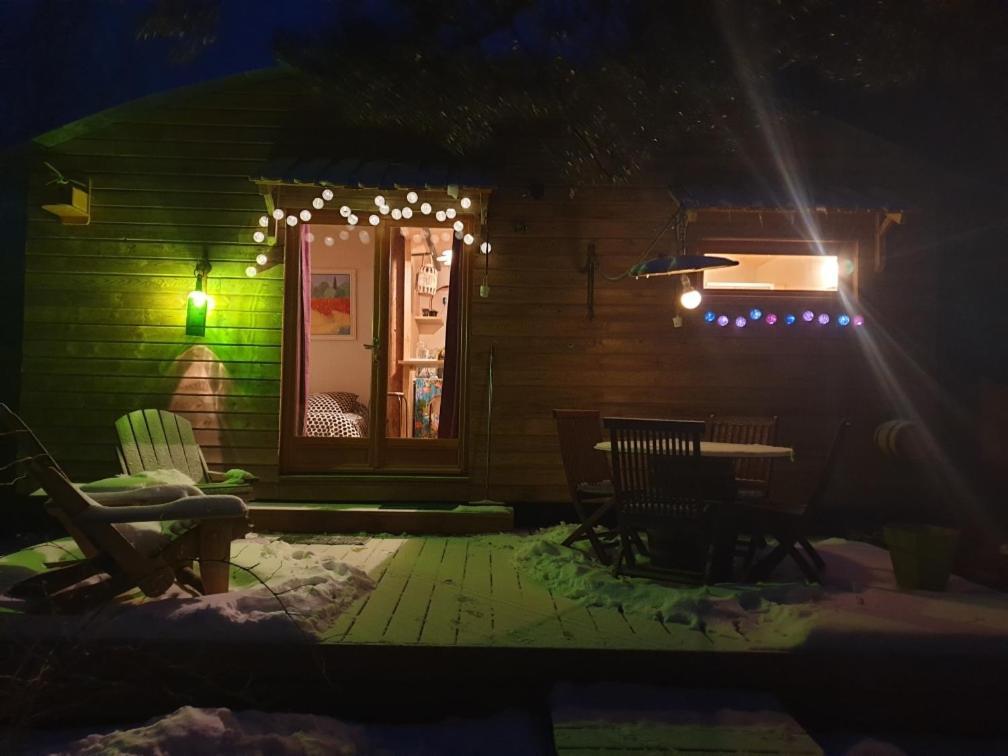 Chalet Grenouille Domaine De La Mamounette Champclause Экстерьер фото
