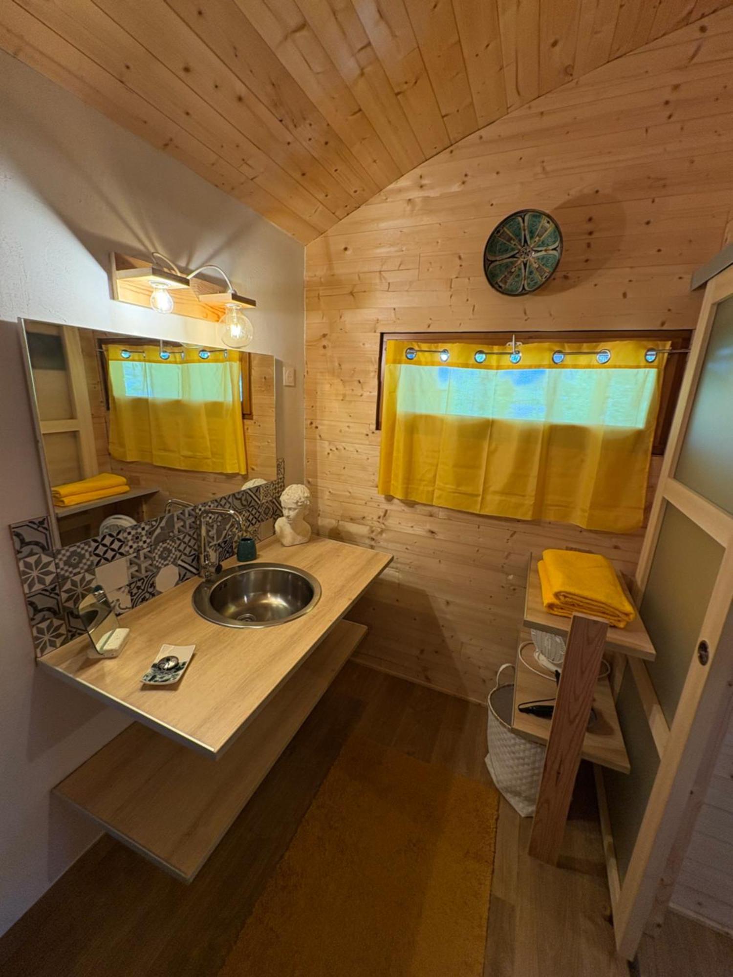 Chalet Grenouille Domaine De La Mamounette Champclause Экстерьер фото