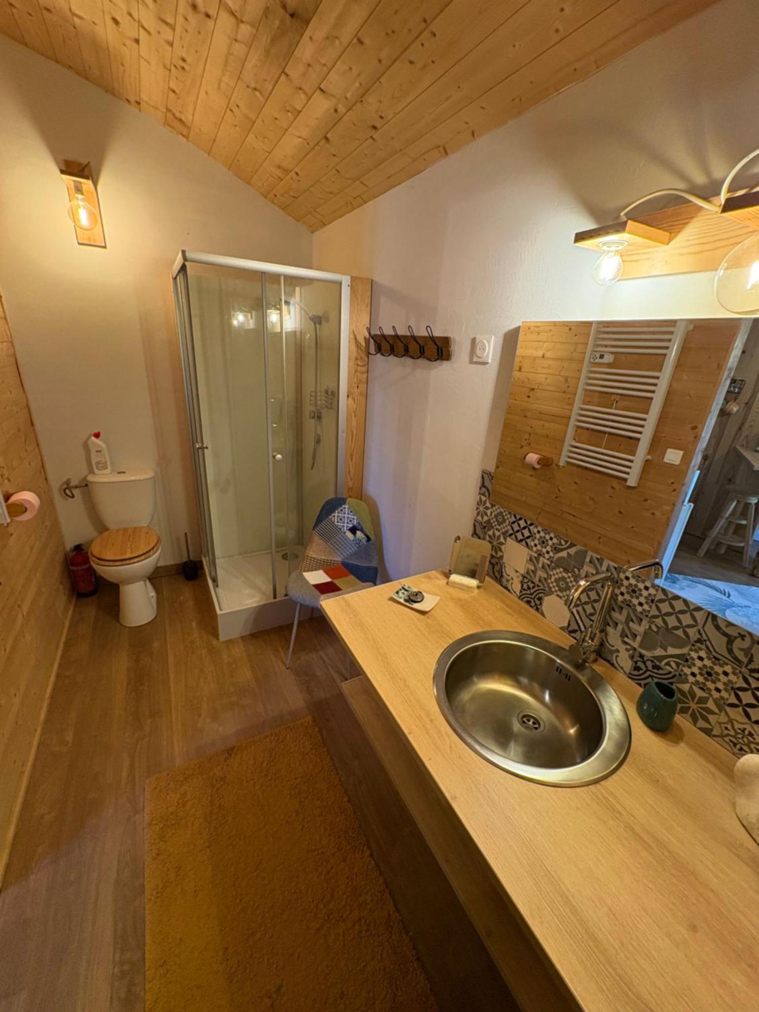 Chalet Grenouille Domaine De La Mamounette Champclause Экстерьер фото